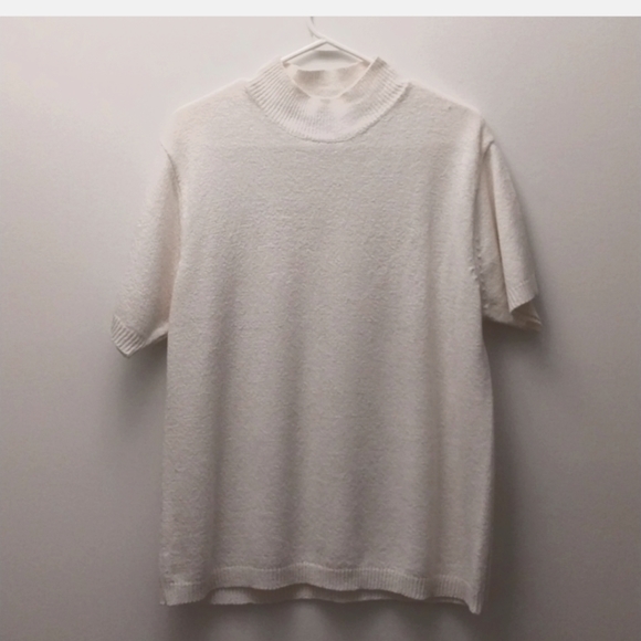 Simply Basic Close neck short sleeved Top for Women  sz 18w - Picture 3 of 6